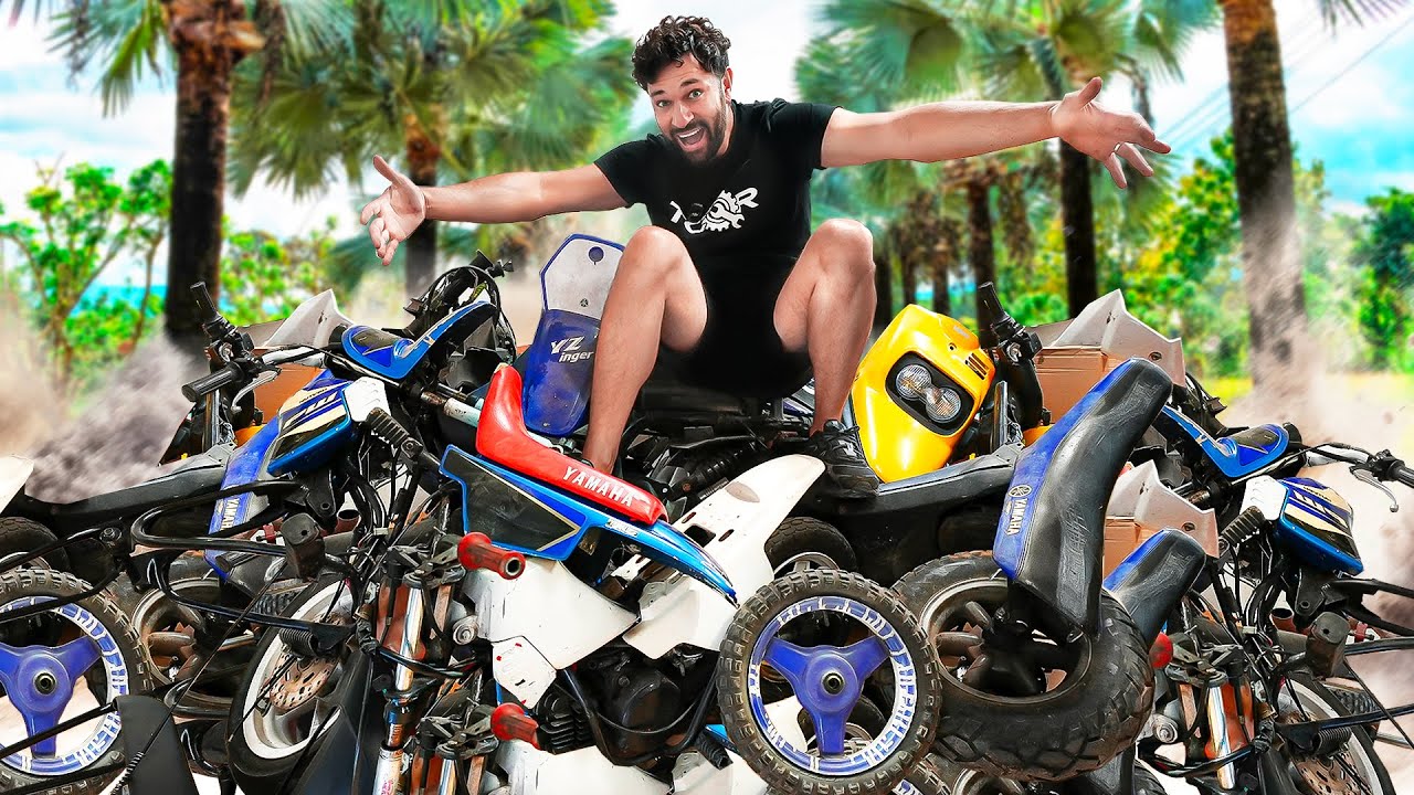 J’ACHÈTE UN ÉNORME LOT DE VÉHICULES EN PIÈCES DÉTACHÉES ! PW | YZ | Booster