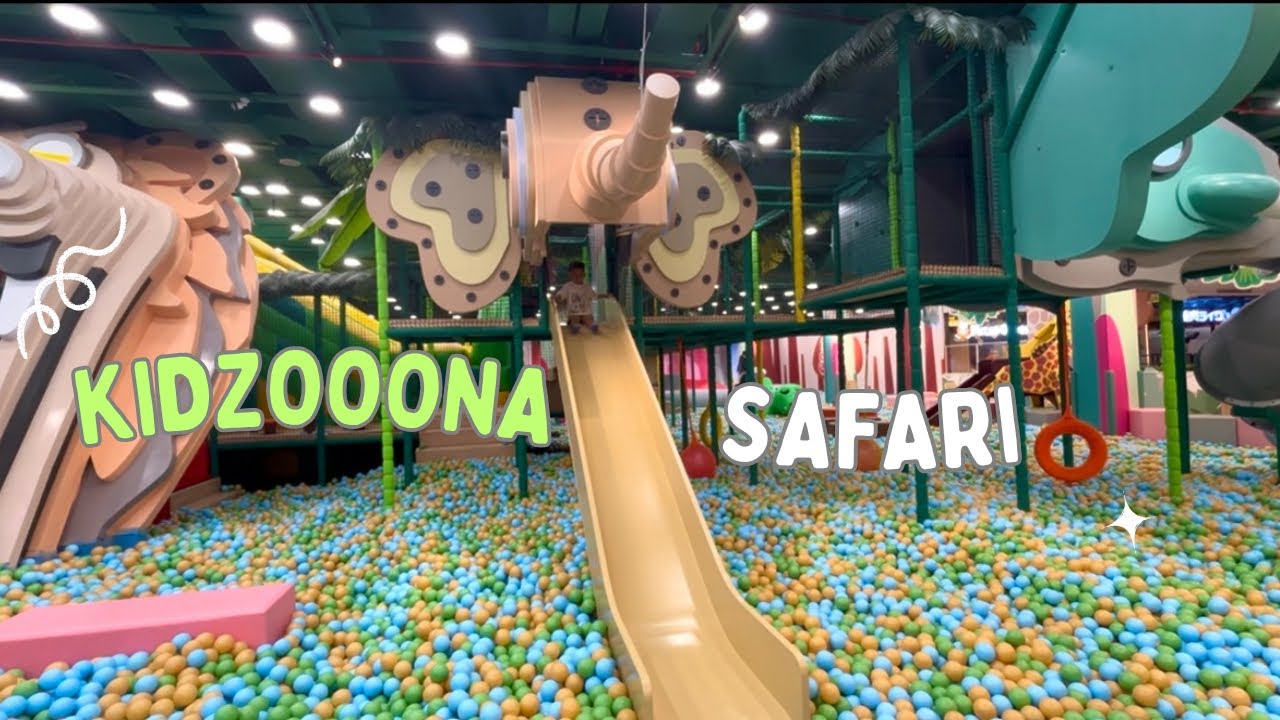 Playground Baru Trans Studio Mall Bandung | Kidzoooma Safari Bandung