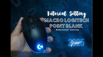 TUTORIAL MACRO LOGITECH TERBARU NO RECOIL,AWP/SG TAHAN. 2025 | POINTBLANK