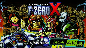 F-Zero X / 4K N64 emulator Project 64 / RTX 2080ti