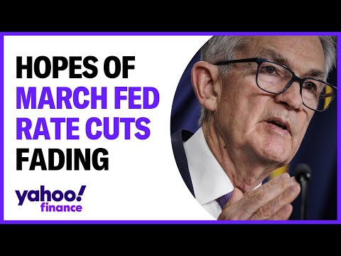 Investors slowly lose hope for fed rate cuts in march