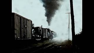 Misc trains in Fairborn, OH and at Cincinnati Union Terminal in 1956 engines #'s 1577,982,5247,2343,