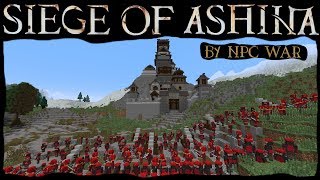 Epic Siege in Minecraft - Siege of Ashina