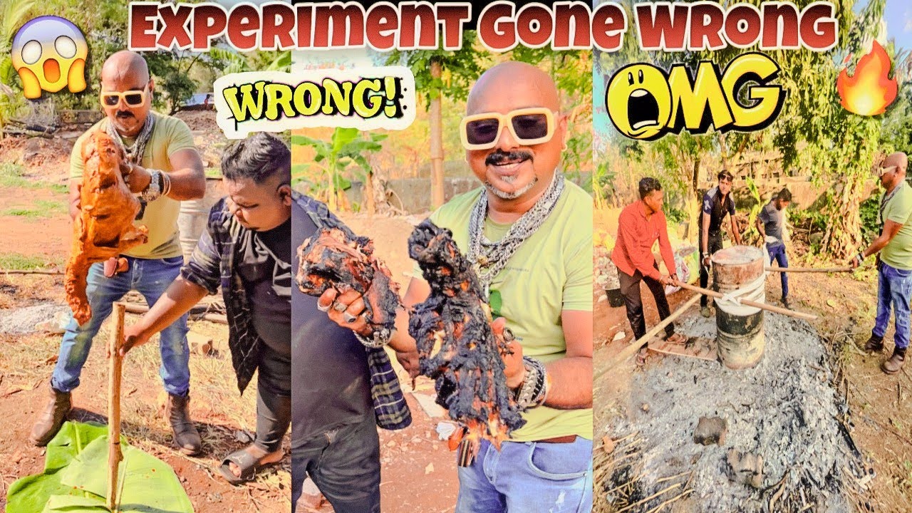 Experiment Gone Wrong | Bakri Ne Murge Ka Shape Leliya 😅 | Ulhas Kamathe | Chicken Leg Piece