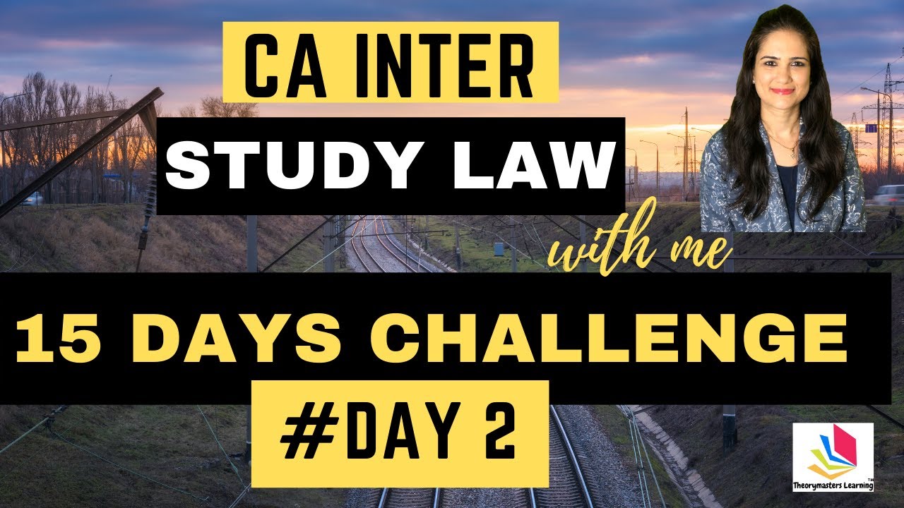How to study CA INTER Law effectively_#Task 2 - YouTube