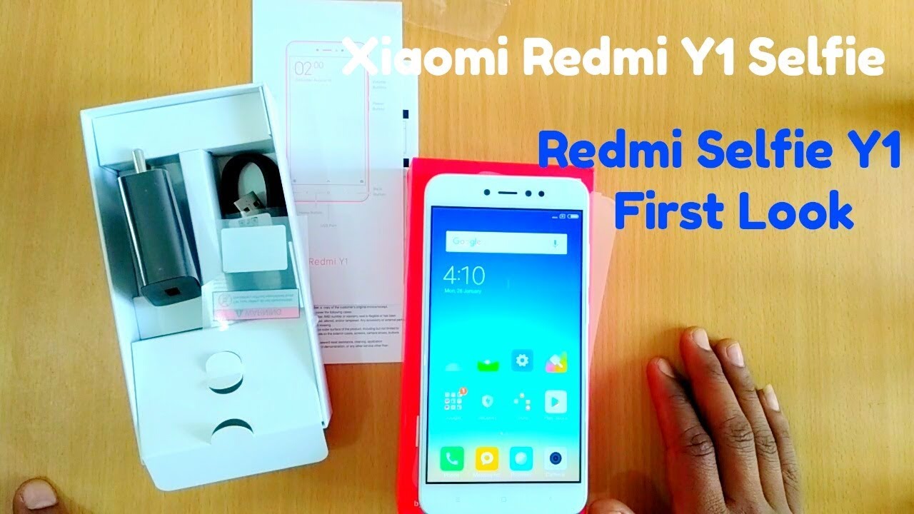 Unboxing Redmi Y1 Selfie Light, Xiaomi Redmi Y1 First Look, Redmi Y1 Phone