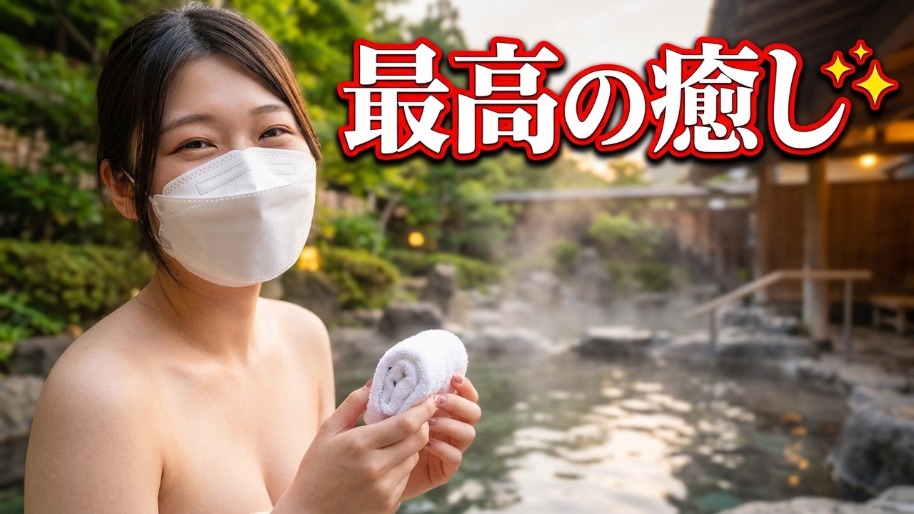 温泉女子りりが選ぶ癒しスポット♨️ 庭園露天風呂での一日