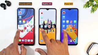 Tecno Spark 7 Pro Vs Redmi 9T Vs Poco M3 Speed Test ??