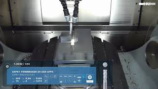 Steel Machining True To Form Expk1 Formmaker Z4 2Xd Afpx Torus Cutter In Action