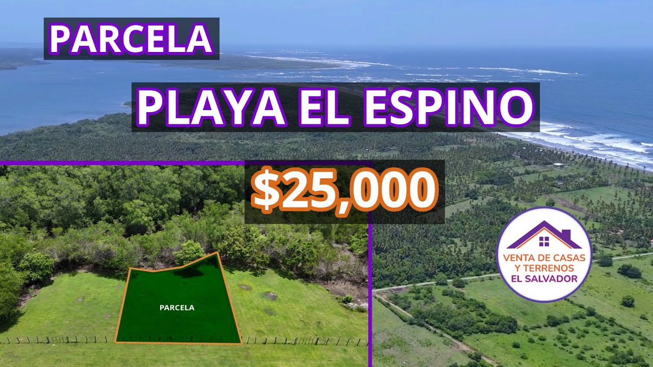 Se Vende Terreno en Segunda Fila | Playa El Espino | Cerca Del Mar | $25,000 | Tel +503 7299-8557