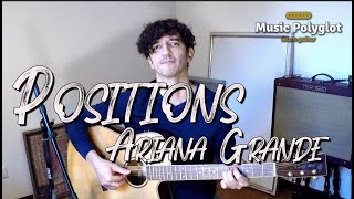 Positions - Ariana Grande - Guitar Tutorial - Recorded Part - Chords