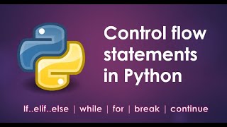 Python control flow statements