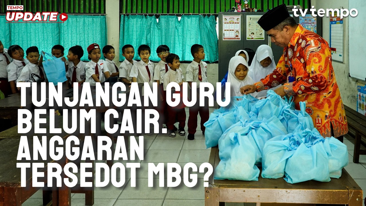 Tunjangan Guru Belum Cair. Anggaran Tersedot MBG?