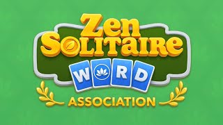 Zen Solitaire Word Association (by TapBrain) IOS Gameplay Video (HD)