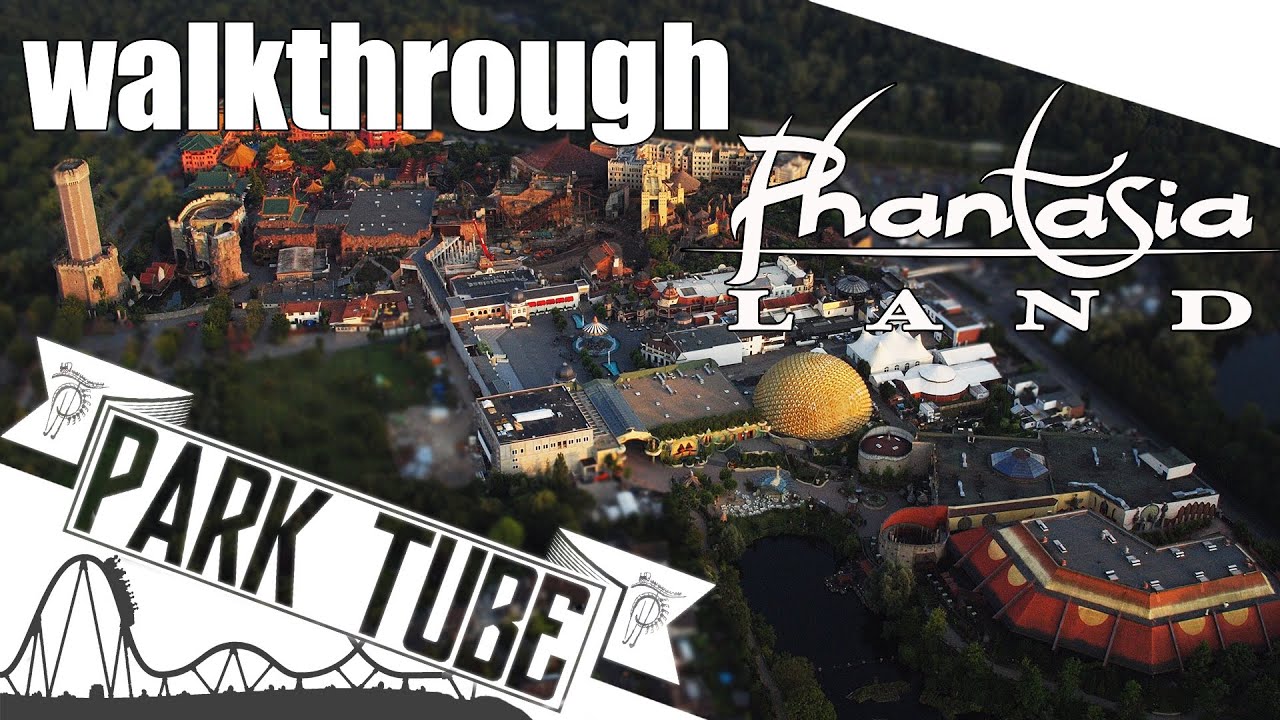 PHANTASIALAND Walkthrough [4K] 📽🎢 | complete walkthrough • kompletter Parkrundgang | Phantasialand