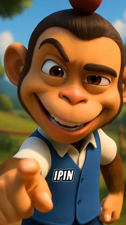 Monyet Ini Baca Pantun Kayak Jarjit! Gokil Abis! 🤣 #pantunlucu #shorts #upinipin