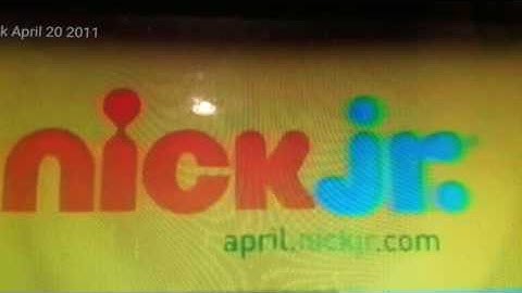 Nick jr. On screen bug and Off screen bug