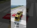 600MPH 😱 Brake test 💀 Which car will survive? #beamngdrive #shorts
