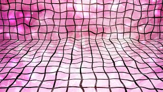 Warped Pink Tiles with Bright Falling Particles 4K Moving Wallpaper Background