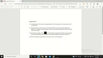 Database Task 22 | Explain how to use the JOIN keyword to join data storage | 1st Year | Java Ins..