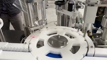 2ml vials filling screw capping machine monoblock vials filler capper for high viscosity fluids