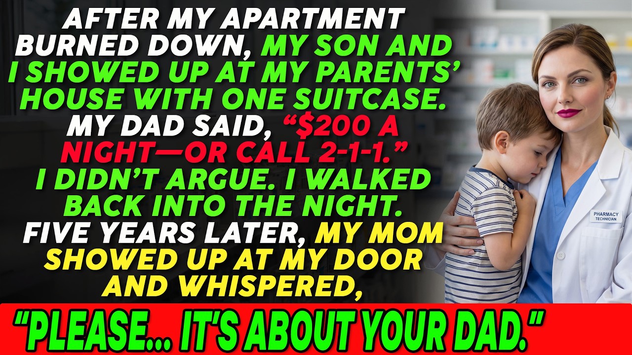 My Parents Charged Me $200 A Night After My Apartment Burned — Now They Want Me To Save Dad's Life