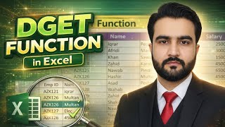 How to Use DGET Function in Excel | DGET Formula Tutorial for Beginners (Step-by-Step)