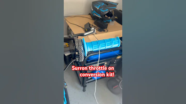 Surron throttle arrived!!! #conversionkit #surron #viralvideo #talaria #ebike