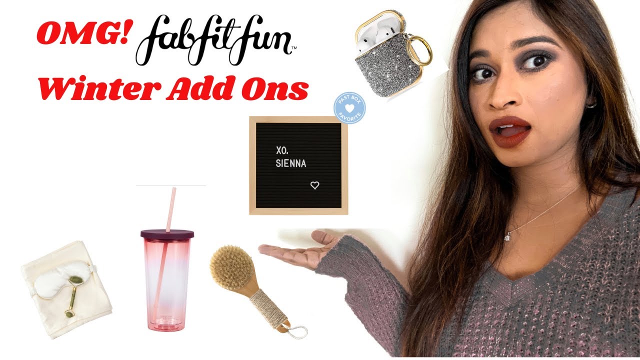 FABFITFUN WINTER 2020 ADD ONS Spoiler | My Recommendation