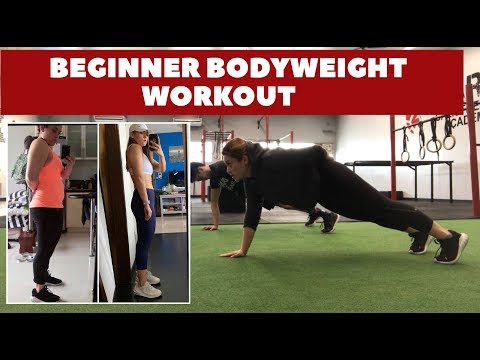 BEGINNER BODYWEIGHT WORKOUT!