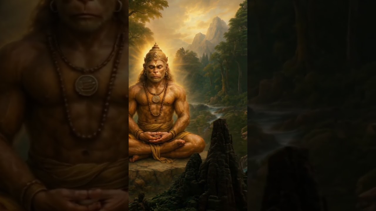 Lord Hanuman's Tapasya for Lord Ram | Divine Meditation in the Jungle and Mountains