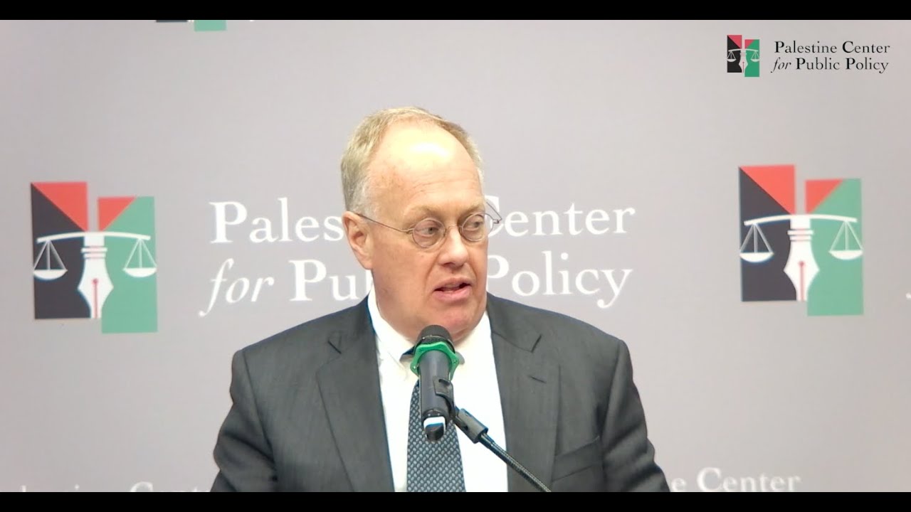 Chris Hedges Talk at the Palestine Center for Public Policy, 2024