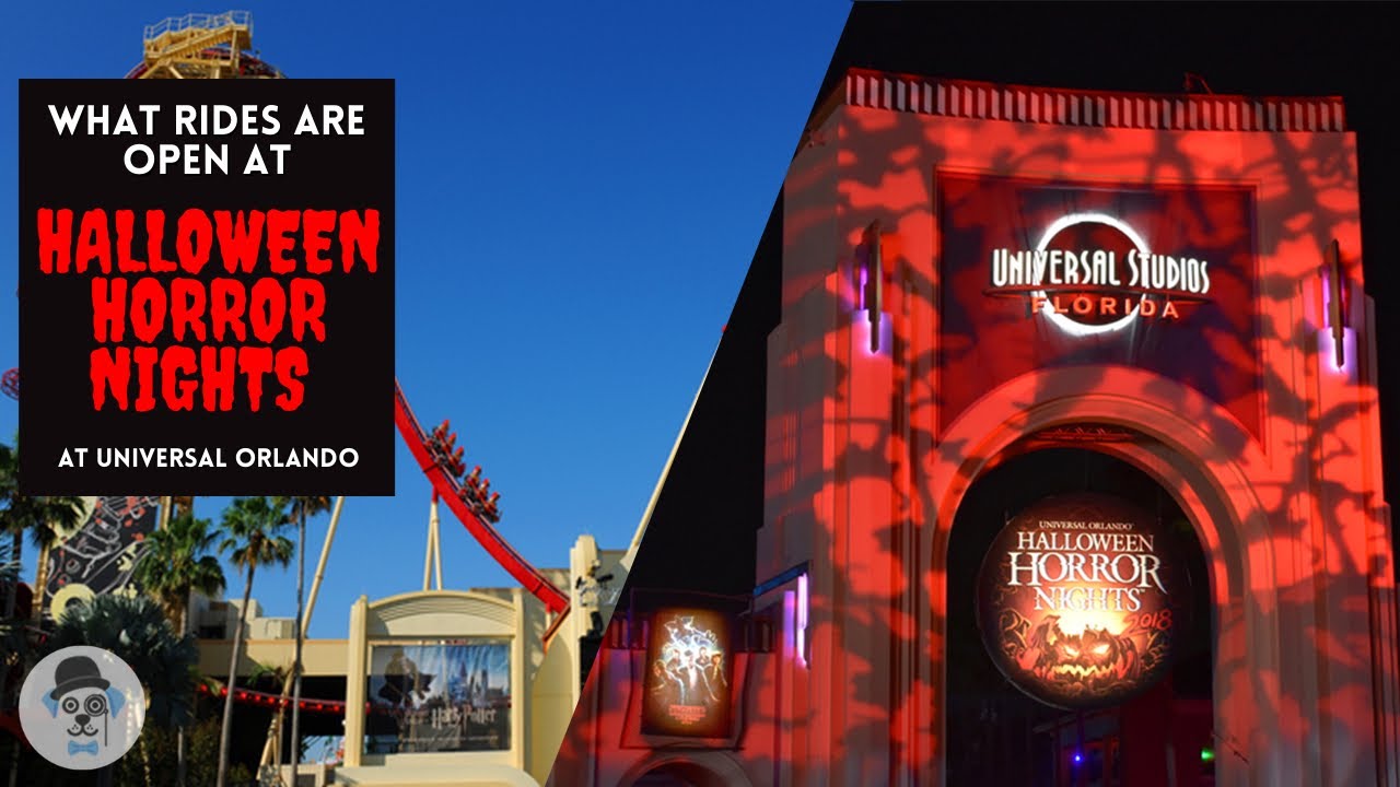 Which Universal Studios Rides are Open Travel Tickets