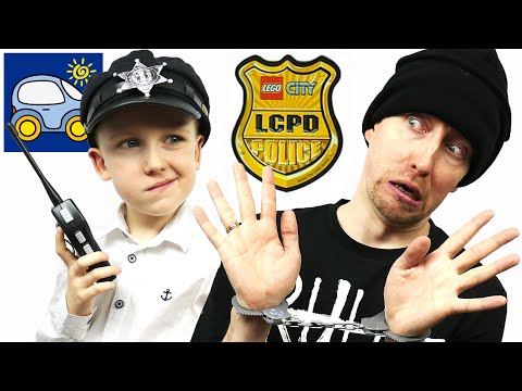 Илья и папа и их первый Лего полицейский участок 60047