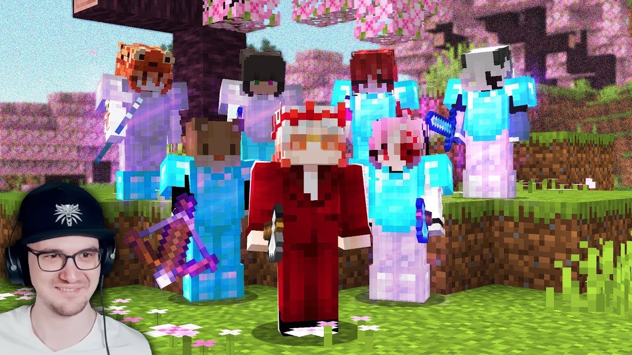 Майнкрафт Спидранер против 6 Девушек ► Санчез Minecraft | Реакция