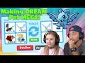 Trading ONLY To Make My Dad's DREAM Pet A MEGA NEON FROST DRAGON!! Roblox Adopt Me!