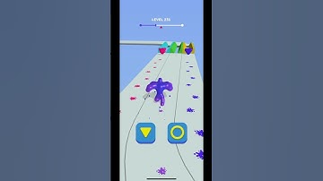 Blob runner 3D gameplay #shorts #gameplay