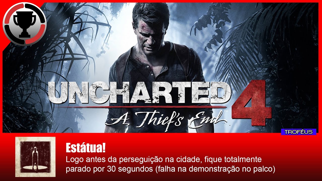 Dicas do troéu Stage Fright do jogo Uncharted 4: A Thief's End