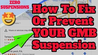 GOOGLE SUSPENSION PREVENTION TRAINING 🚀HOW TO PREVENT A GOOGLE SUSPENSION🚀LOCAL SEO-FREE TRAINING