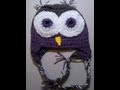 Crochet Owl Beanie - Part  1 - Yolanda Soto Lopez