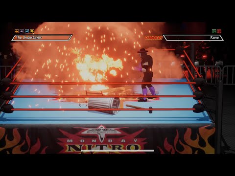 PS4’s Action Arcade Wrestling: Undertaker Kills Kane Gameplay
