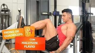 Treino de Quadríceps com Hallyson Flavio