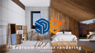 SketchUp with Enscape Bedroom Render: Complete Guide in 12 Minutes | BuldNRender
