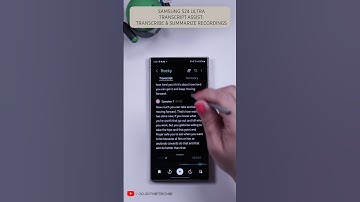 How to use Transcript Assist on the Galaxy S24 Ultra #samsung #samsunggalaxy #galaxyAI