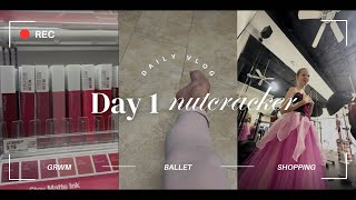 Nutcracker Tech Week | Vlog | | Thursday / Day 1