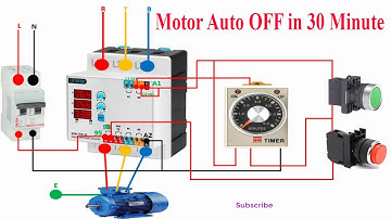 Digital Contactor Connection with Timer | 3 Phase motor Connection | Electrical Technician Dost