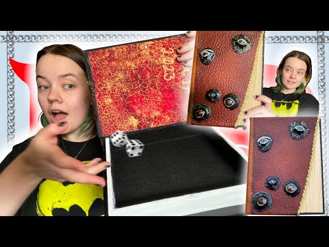 I Made a Box for My Brother for Dungeons & Dragons (Dice Rolling Box) | DIY Craft Vlog