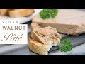Vegan walnut pate recipe  super easy and delicious