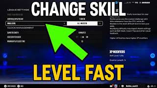 Madden 27 How to Change Skill Level in Superstar