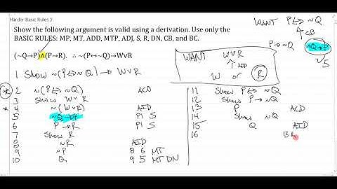 Example Problem Demo Unit 4: Harder Basic Rules 2